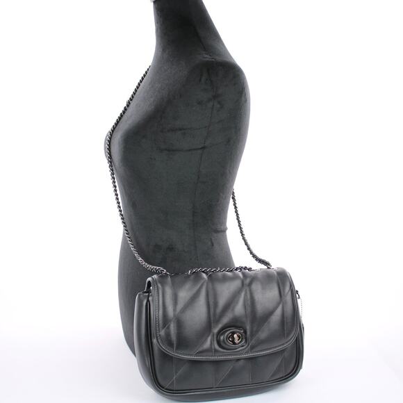 Coach Black Pillow Madison Shoulder Bag - Picture 6 of 9